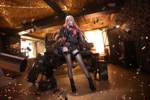 水淼Aqua《勝利の女神：NIKKE ラピ（拉毗）》主题写真：71张全套美图