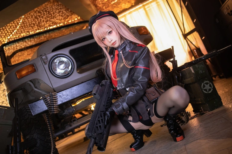 水淼Aqua《勝利の女神：NIKKE ラピ（拉毗）》主题写真：71张全套美图