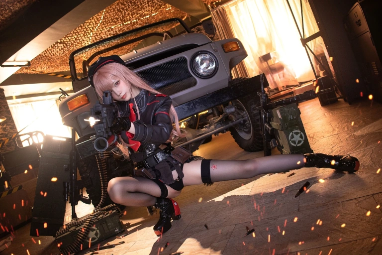 水淼Aqua《勝利の女神：NIKKE ラピ（拉毗）》主题写真：71张全套美图