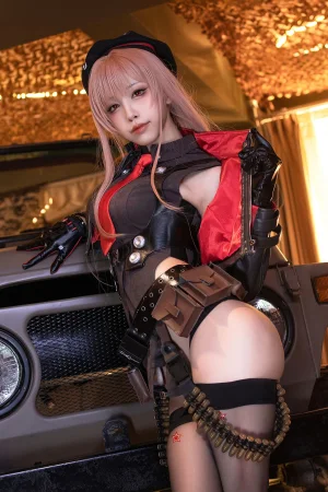 水淼Aqua《勝利の女神：NIKKE ラピ（拉毗）》主题写真：71张全套美图