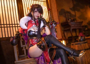 水淼Aqua《北斗原造型》主题写真：71张全套美图
