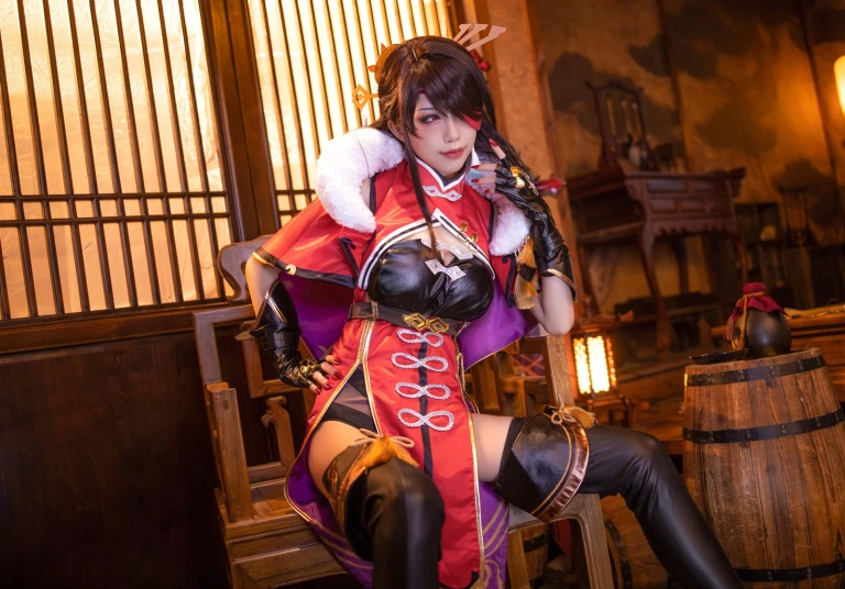 水淼Aqua《北斗原造型》主题写真：71张全套美图