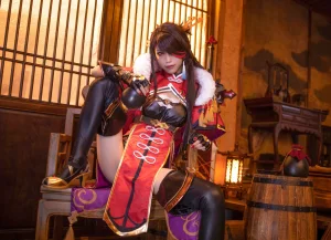 水淼Aqua《北斗原造型》主题写真：71张全套美图