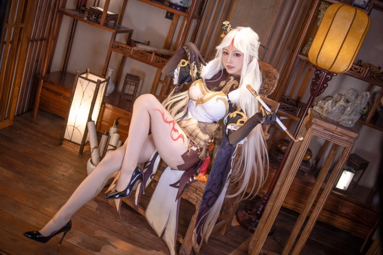 水淼Aqua《凝光原造型》主题写真：63张全套美图