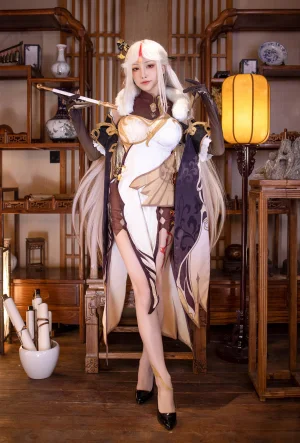 水淼Aqua《凝光原造型》主题写真：63张全套美图