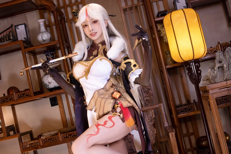 水淼Aqua《凝光原造型》主题写真：63张全套美图