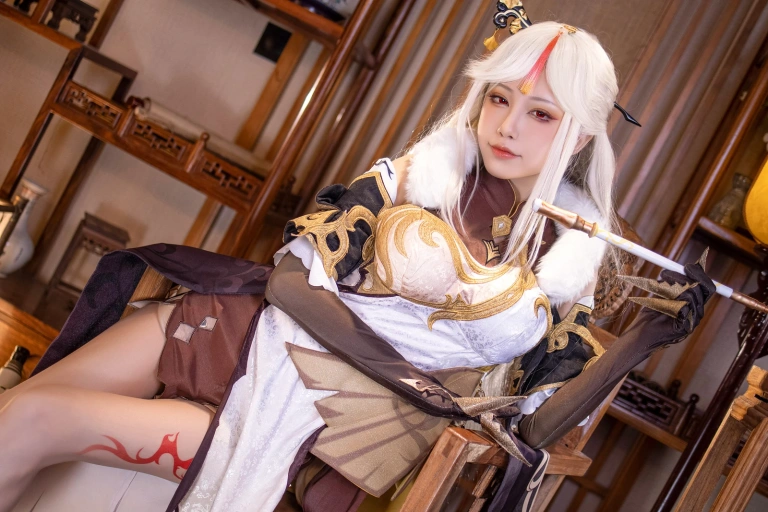水淼Aqua《凝光原造型》主题写真：63张全套美图