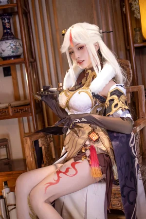 水淼Aqua《凝光原造型》主题写真：63张全套美图