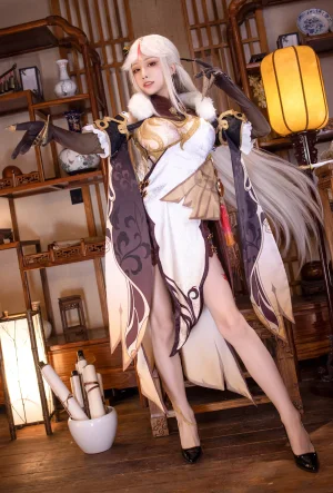水淼Aqua《凝光原造型》主题写真：63张全套美图