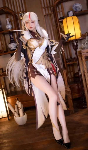 水淼Aqua《凝光原造型》主题写真：63张全套美图