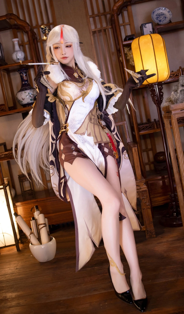水淼Aqua《凝光原造型》主题写真：63张全套美图