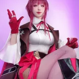 水淼Aqua《Fantia 2023年06月会员订阅 カフカ🕸️ 卡芙卡》主题写真：16张全套美图