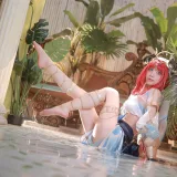 水淼Aqua《原神 ニィロウ 妮露》主题写真：97张全套美图