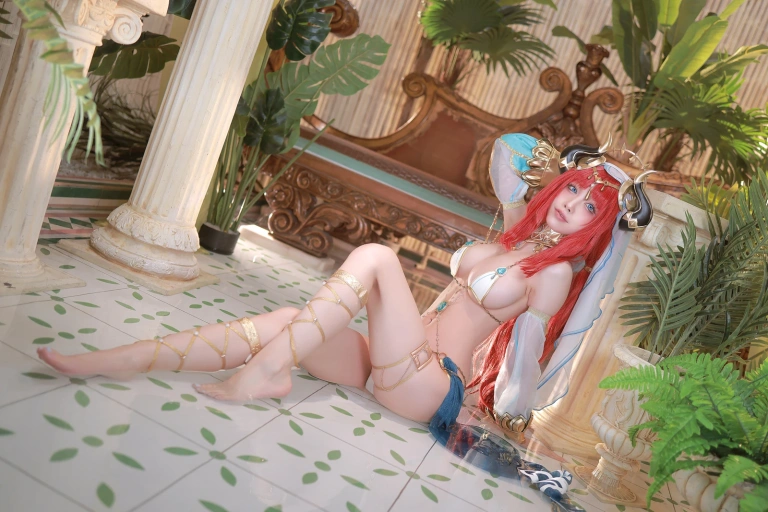 水淼Aqua《原神 ニィロウ 妮露》主题写真：97张全套美图
