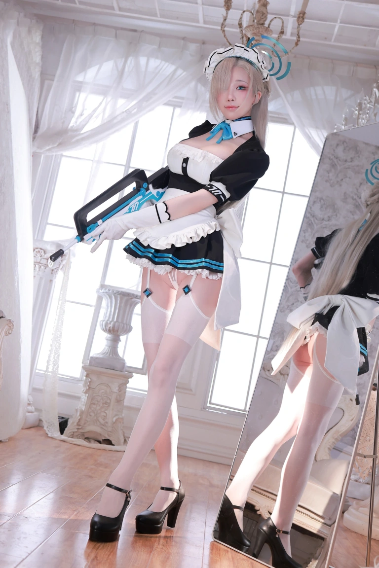 水淼Aqua《一之濑明日奈 女仆》主题写真：155张全套美图