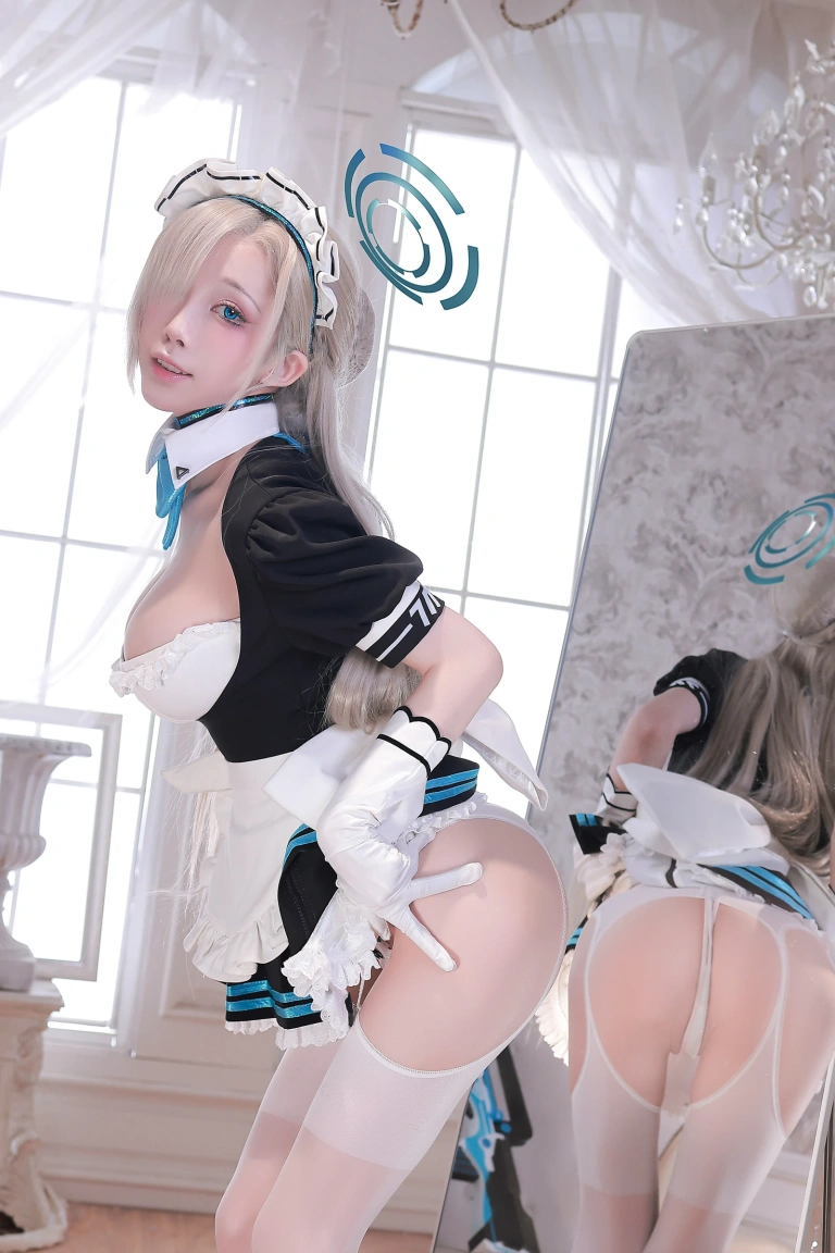 水淼Aqua《一之濑明日奈 女仆》主题写真：155张全套美图