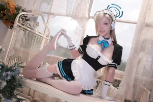 水淼Aqua《一之濑明日奈 女仆》主题写真：155张全套美图