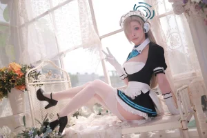 水淼Aqua《一之濑明日奈 女仆》主题写真：155张全套美图