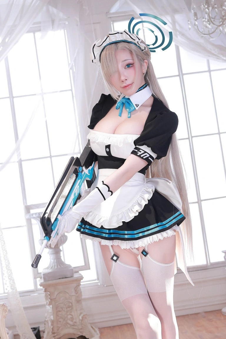 水淼Aqua《一之濑明日奈 女仆》主题写真：155张全套美图