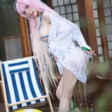 水淼Aqua《浦和ハナコ❣️一緒に涼しくなりませんか？》主题写真：40张全套美图