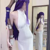 水淼Aqua《Fantia 2024年01月 今回もフェルンの自撮りですよ～💜》主题写真：23张全套美图