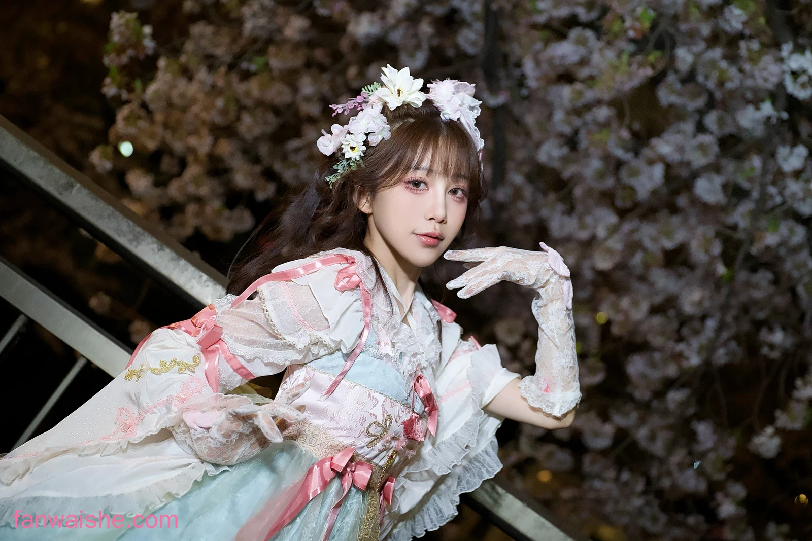 水淼Aqua 水淼Aqua NO.178 - Fantia 2024年04月 桜が満開🌸