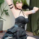 水淼Aqua《Fantia 2024年05月 Übel💚》主题写真：33张全套美图