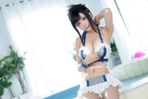 水淼Aqua《ファイナルファンタジーVII ティファ・ロックハート》主题写真：81张全套美图