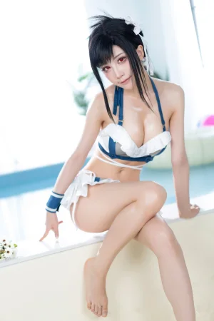 水淼Aqua《ファイナルファンタジーVII ティファ・ロックハート》主题写真：81张全套美图