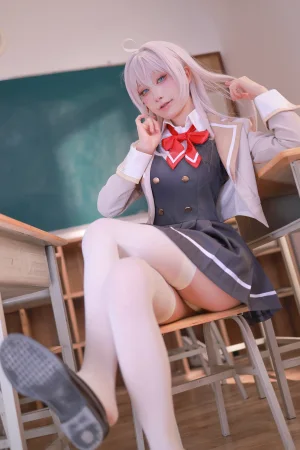 水淼Aqua《艾莉同学》主题写真：91张全套美图