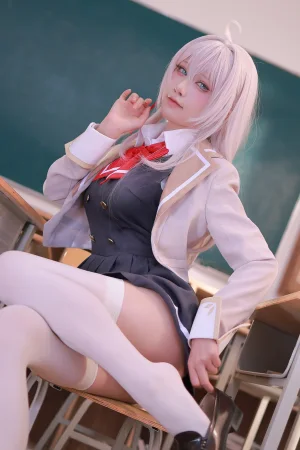 水淼Aqua《艾莉同学》主题写真：91张全套美图