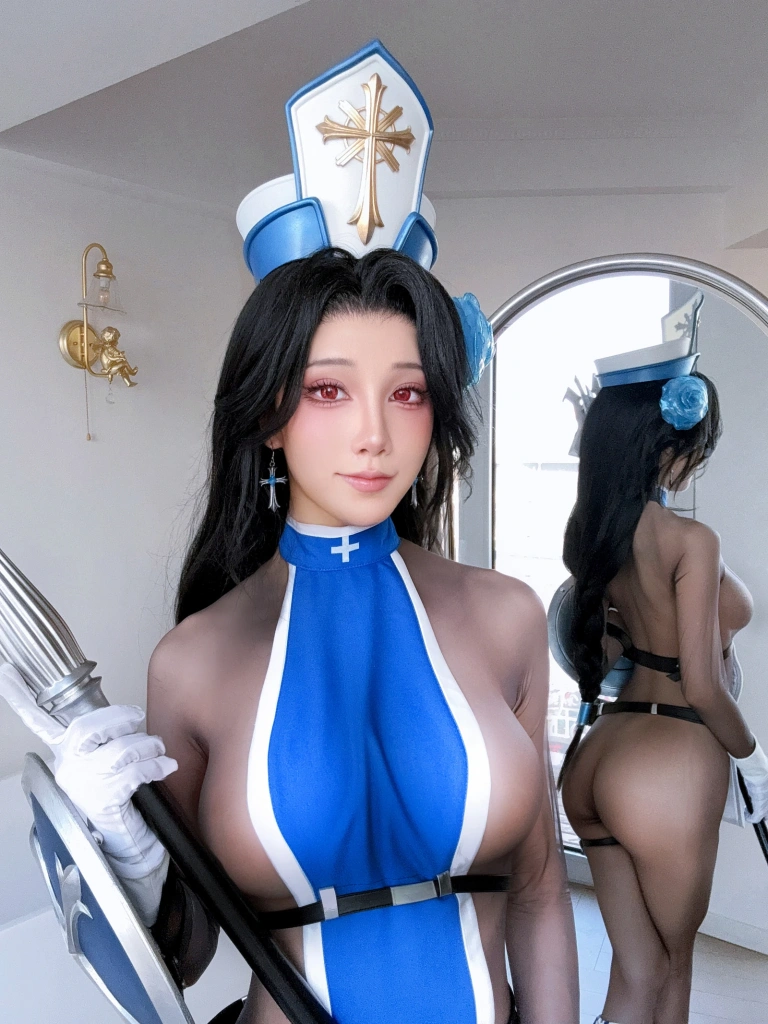 水淼Aqua《25.2月 梅登自拍》主题写真：30张全套美图