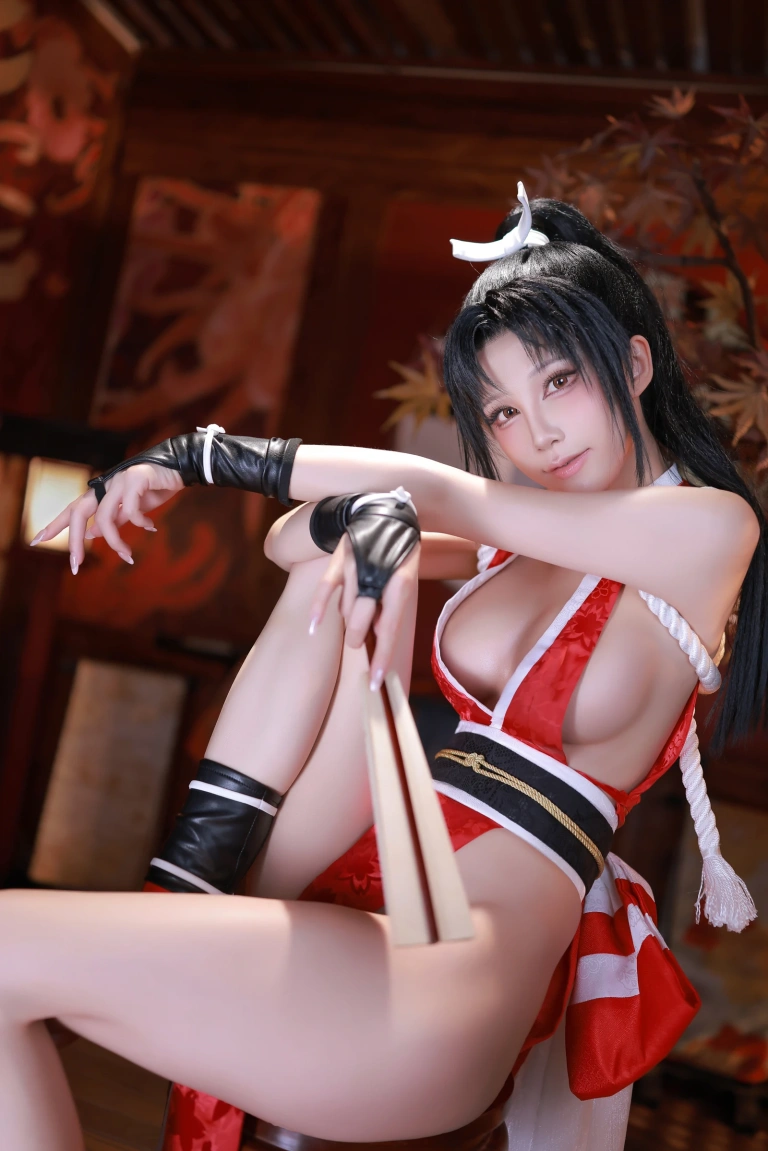 水淼Aqua《2025年04月 不知火舞》主题写真：66张全套美图