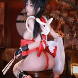 水淼Aqua《2025年04月 不知火舞》主题写真：66张全套美图