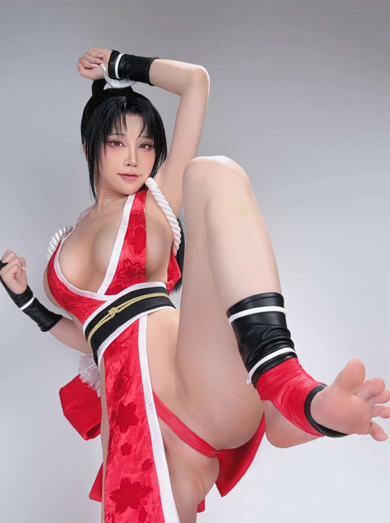 水淼Aqua《Fantia 不知火舞自拍》主题写真：22张全套美图