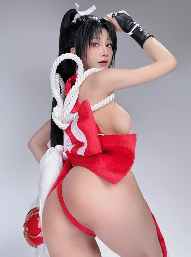 水淼Aqua《Fantia 不知火舞自拍》主题写真：22张全套美图