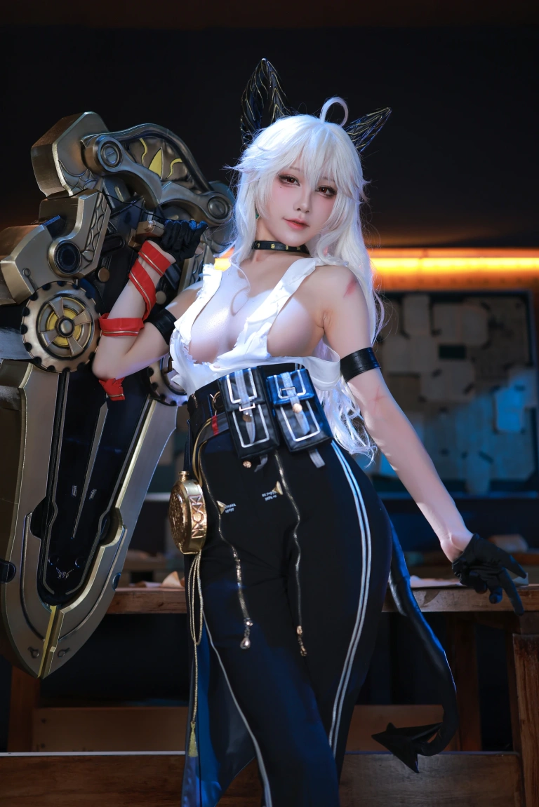 水淼Aqua《鸣潮 赞妮》主题写真：69张全套美图