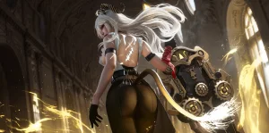 水淼Aqua《鸣潮 赞妮》主题写真：69张全套美图