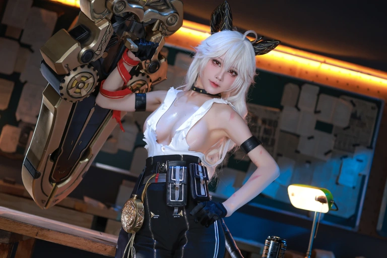 水淼Aqua《鸣潮 赞妮》主题写真：69张全套美图