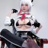 水淼Aqua《Fantia ザンニー🖤》主题写真：30张全套美图