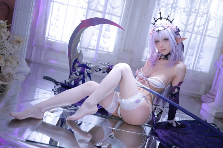 水淼Aqua《遐蝶》主题写真：69张全套美图