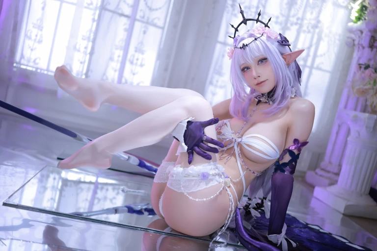 水淼Aqua《遐蝶》主题写真：69张全套美图