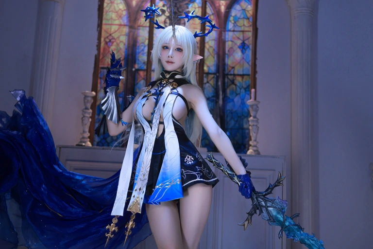 水淼Aqua《卡提希娅》主题写真：75张全套美图