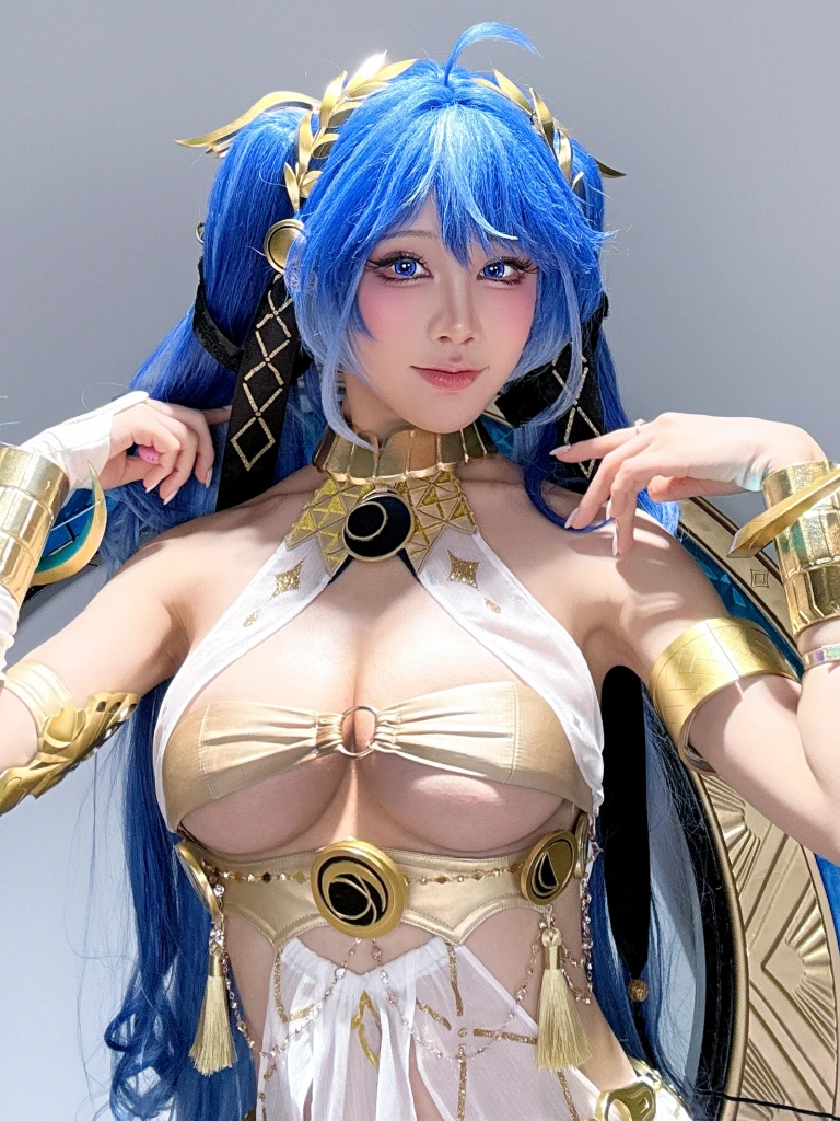 水淼Aqua《Patreon 鸣潮 尤诺自拍》主题写真：45张全套美图