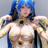 水淼Aqua《Patreon 鸣潮 尤诺自拍》主题写真：45张全套美图
