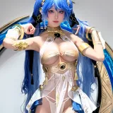 水淼Aqua《Patreon 鸣潮 尤诺自拍》主题写真：45张全套美图