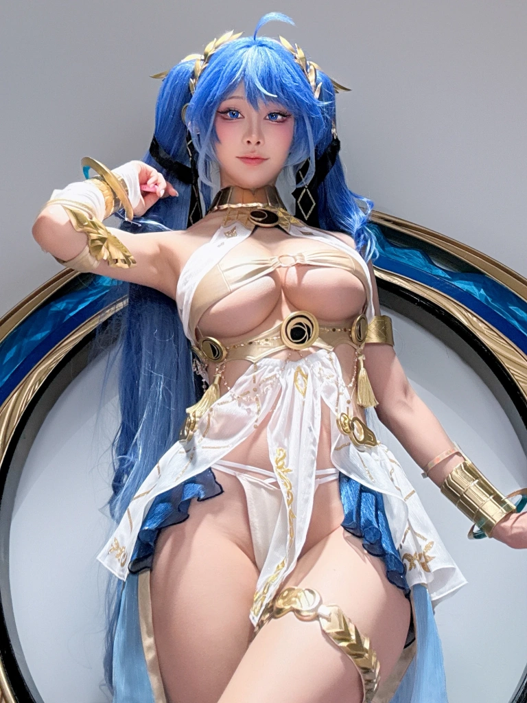 水淼Aqua《Patreon 鸣潮 尤诺自拍》主题写真：45张全套美图