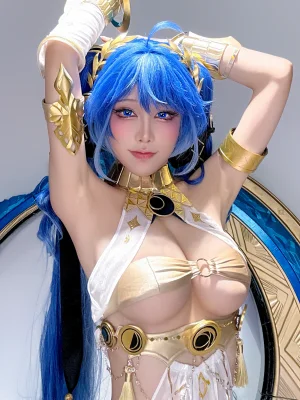 水淼Aqua《Patreon 鸣潮 尤诺自拍》主题写真：45张全套美图