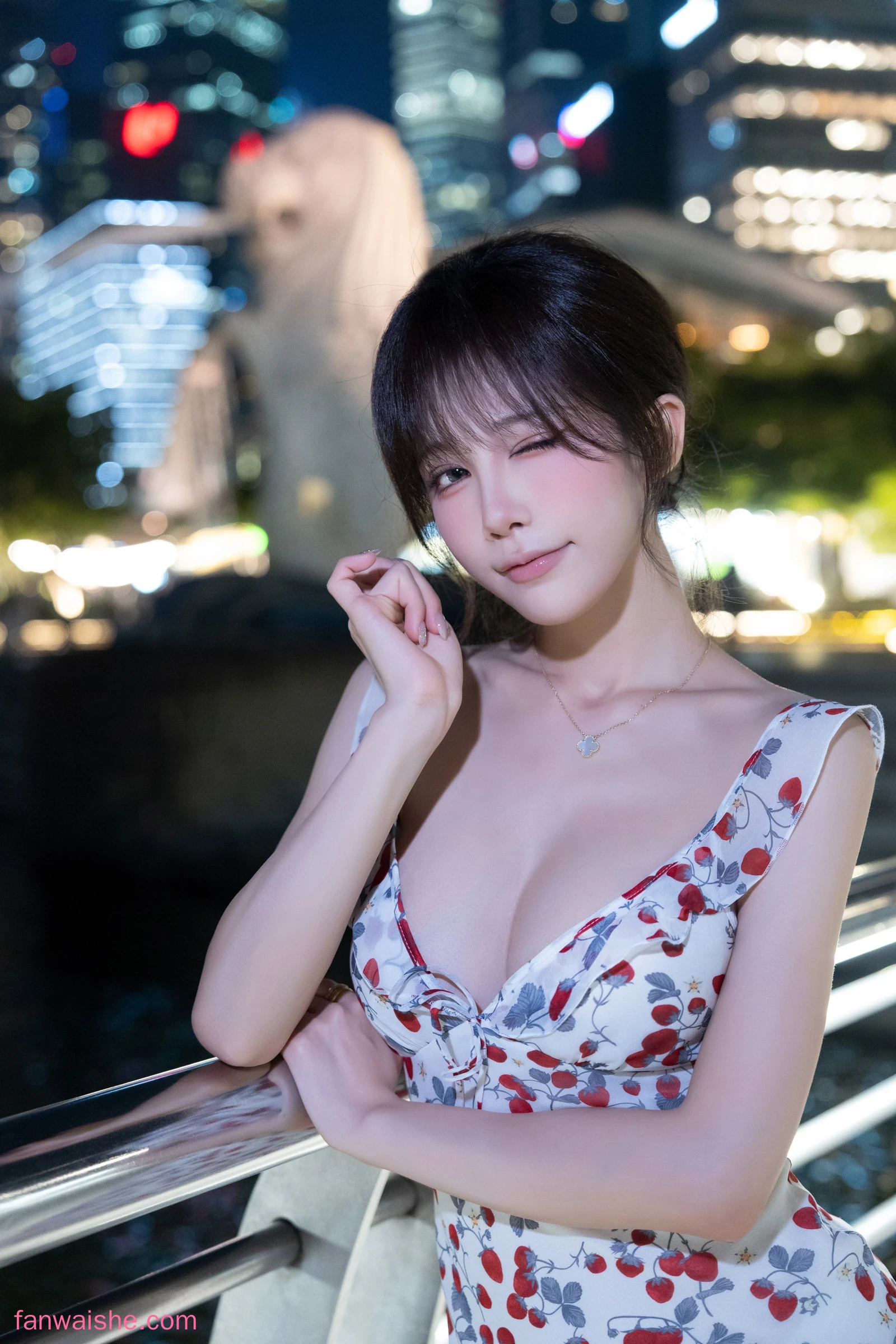 水淼Aqua 水淼Aqua NO.241 - Patreon 新加坡夜拍留恋