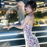 水淼Aqua《Patreon 新加坡夜拍留恋》主题写真：12张全套美图